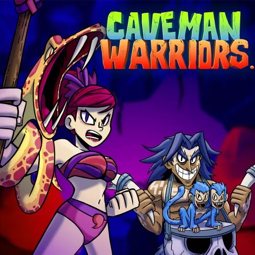 Illustration de Caveman Warriors