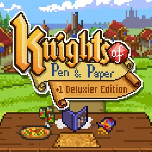 Illustration de Knights of Pen and Paper +1 Deluxier Edition