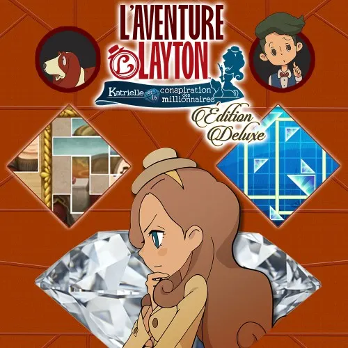 Illustration de L'AVENTURE LAYTON™: Katrielle et la conspiration des millionnaires - Édition Deluxe