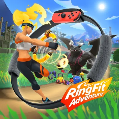 Illustration de Ring Fit Adventure