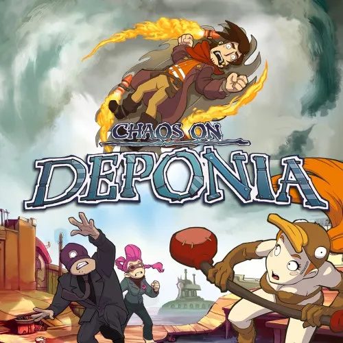 Illustration de Chaos on Deponia
