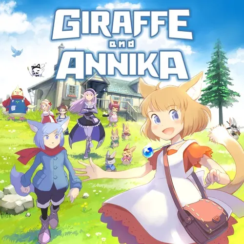 Illustration de Giraffe and Annika