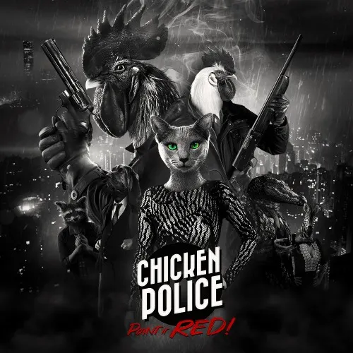 Illustration de Chicken Police – Paint it RED!