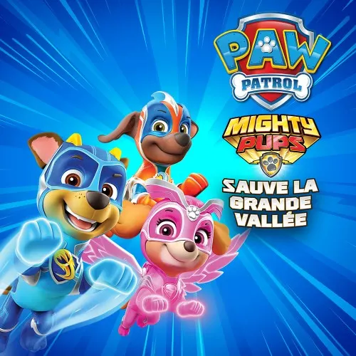 Illustration de La Pat' Patrouille: Mighty Pups Sauve La Grande Vallée