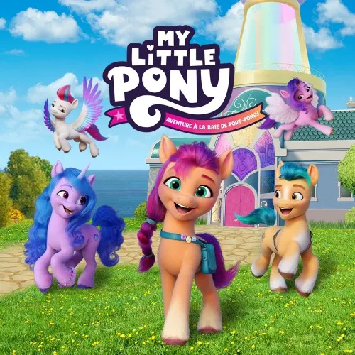 Illustration de MY LITTLE PONY: Aventure à la Baie de Port-poney