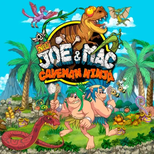 Illustration de NEW Joe & Mac - Caveman Ninja