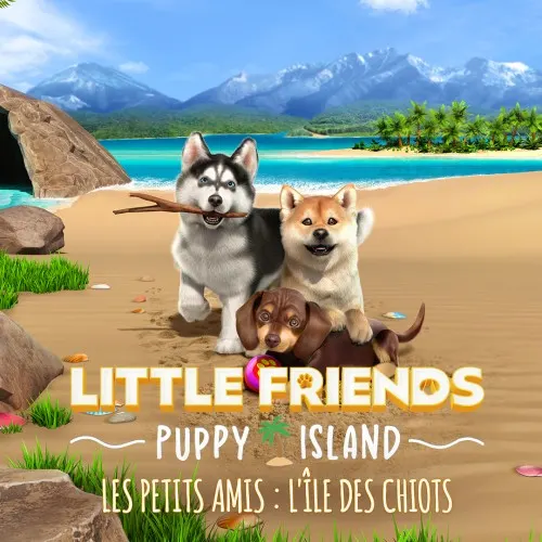 Illustration de Les Petits Amis : L'île des chiots