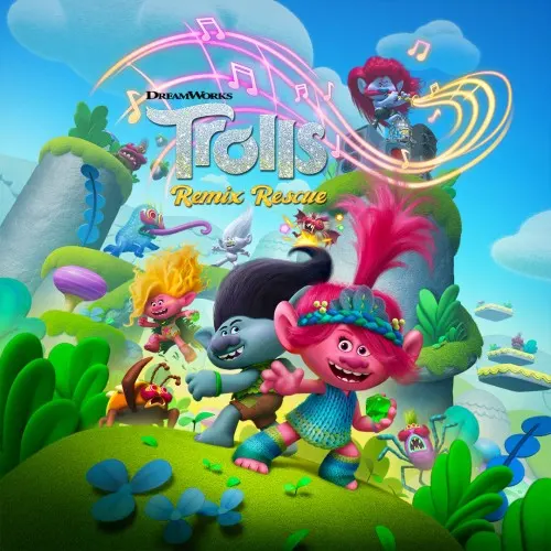 Illustration de DreamWorks Trolls Remix Rescue