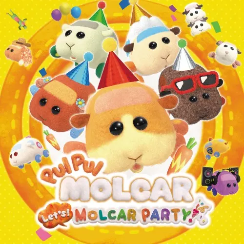 Illustration de PUI PUI MOLCAR - Let’s! MOLCAR PARTY!