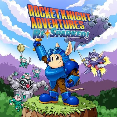 Illustration de Rocket Knight Adventures: Re-Sparked