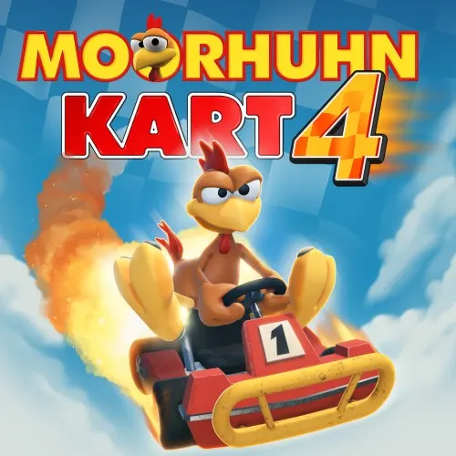 Illustration de Moorhuhn Kart 4