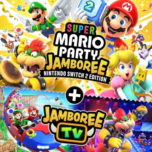 Illustration de Super Mario Party Jamboree – Nintendo Switch 2 Edition + Jamboree TV
