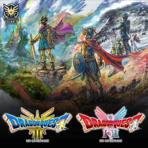 Illustration de DRAGON QUEST - Pack trilogie d'Elric HD-2D