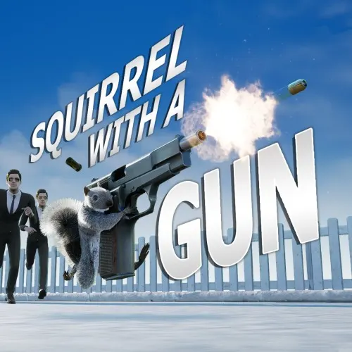 Illustration de Squirrel with a Gun