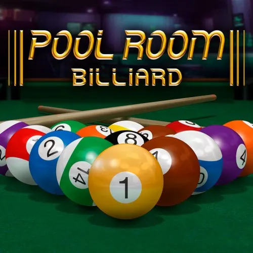 Illustration de POOL ROOM BILLIARD
