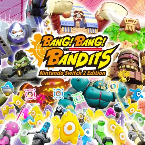 Illustration de BANG! BANG! BANDITS Nintendo Switch™ 2 Edition
