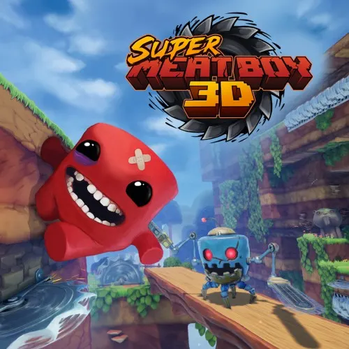 Illustration de Super Meat Boy 3D