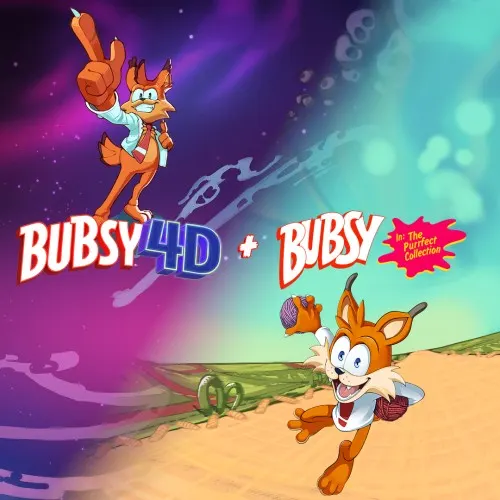 Illustration de Bubsy 4D + Bubsy in: The Purrfect Collection